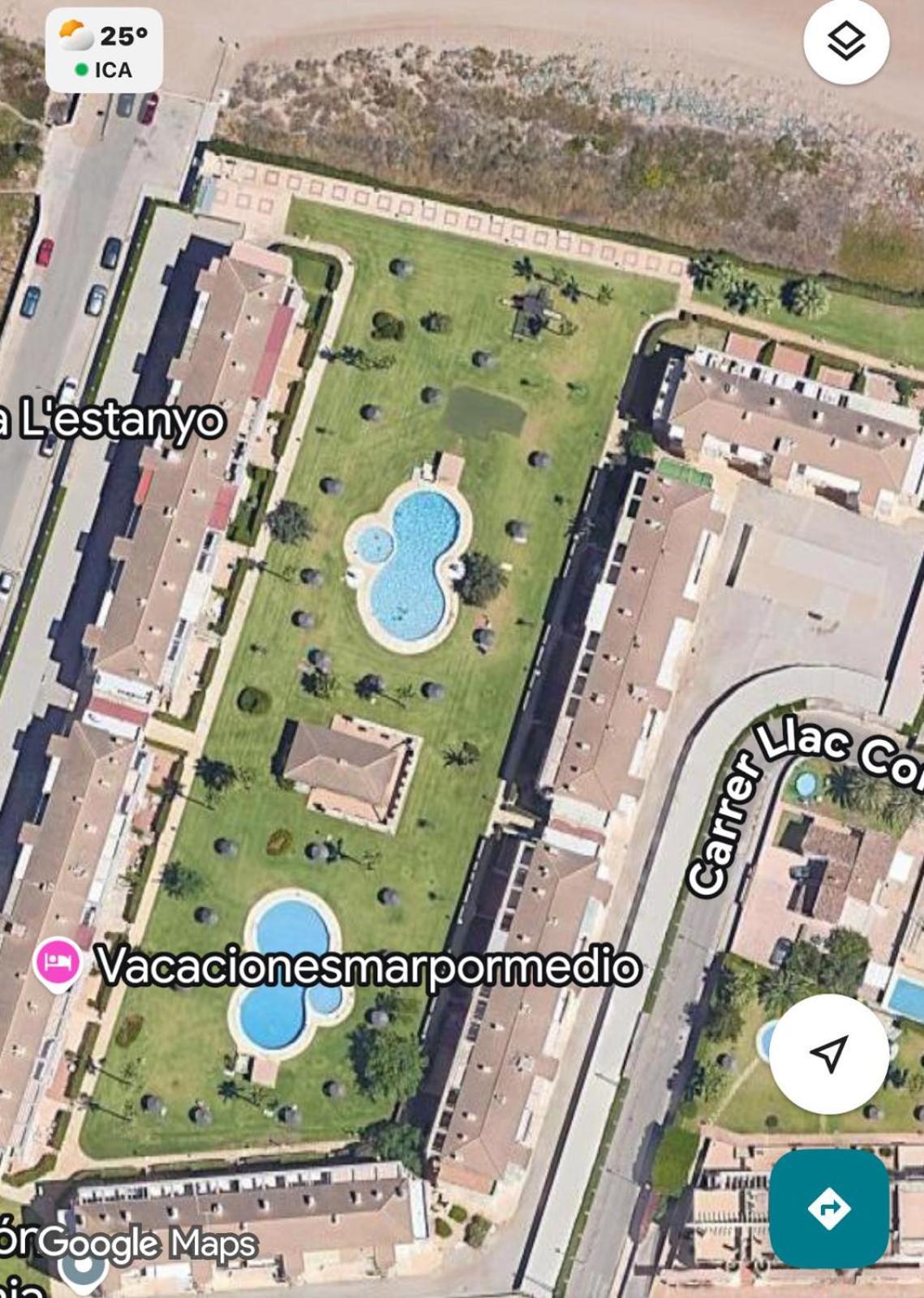 Апартаменты Atico En Urb Bahia De Denia De Vacaciones Mar Por Medio Экстерьер фото
